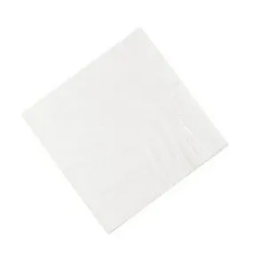 600 Serviettes Ouate 50x50 Blanc