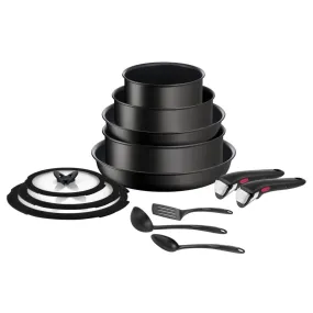 Batterie de cuisine INGENIO UNLIMITED L7639543, set de 13, noir, aluminium, Tefal ✔ 160 € ⭕ Kulina