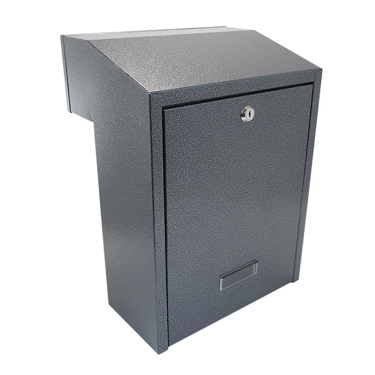 Boîte aux lettres, grise, format C4, 29,5x23x40 cm, Damech