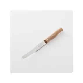 couteau bout rond à dents