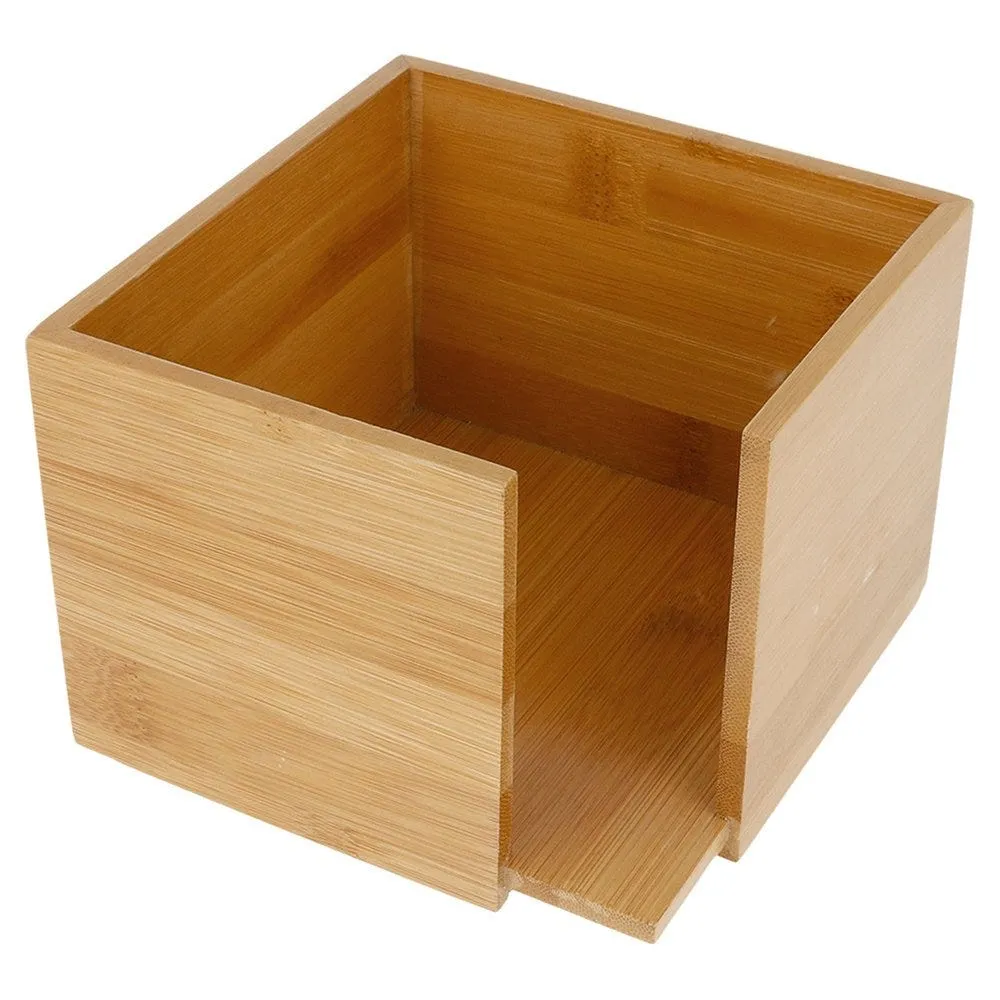 Distributeur de serviettes bambou 13,5x13,5x10cm - par 1