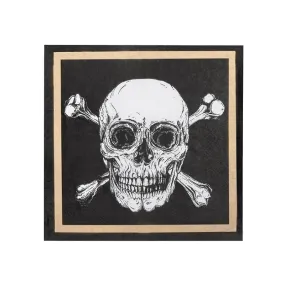 Serviettes Thème Pirate x20