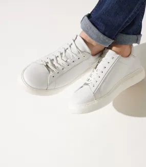 Sneakers à lacets blanc OCTAVI