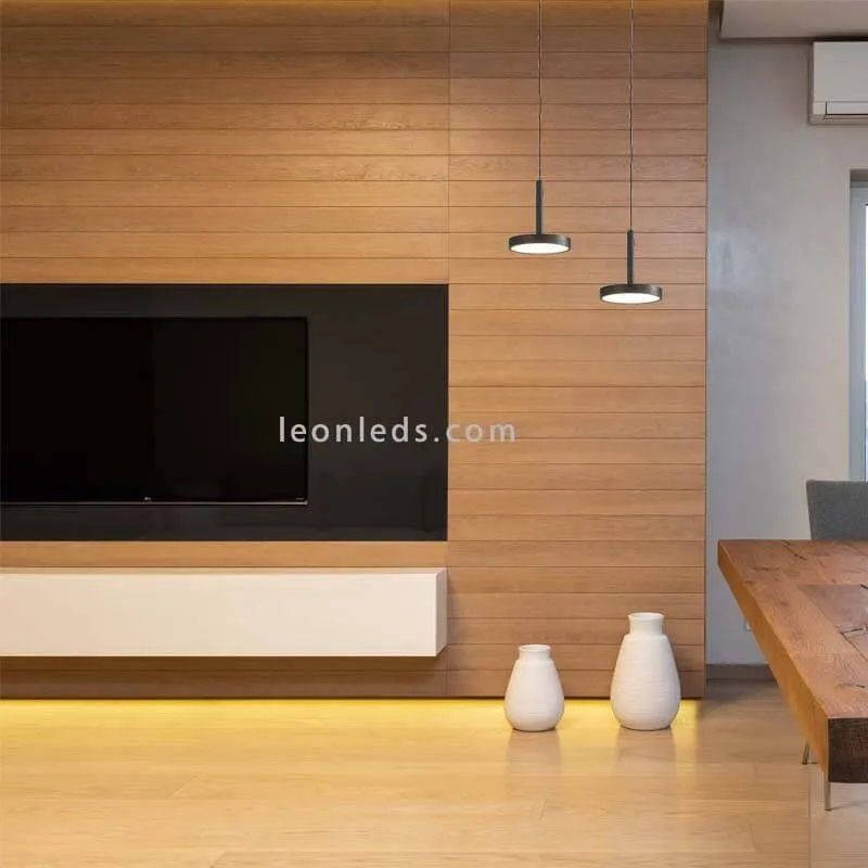 Suspension LED réglable en hauteur Corvus ACB Iluminación | LeonLeds.com