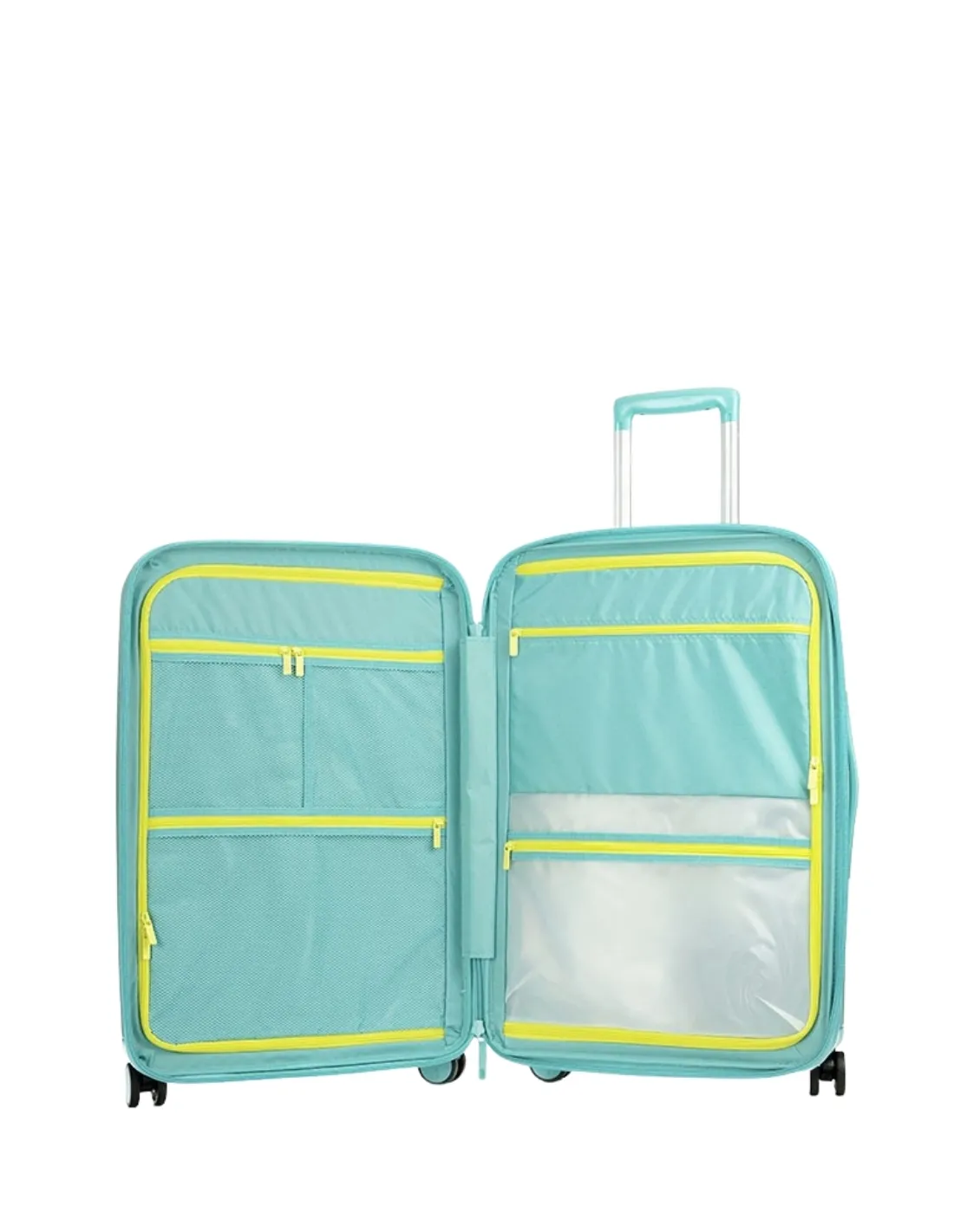 Valise Rigide Medium Elite Ref 62967 Turquoise 65*41*30 cm