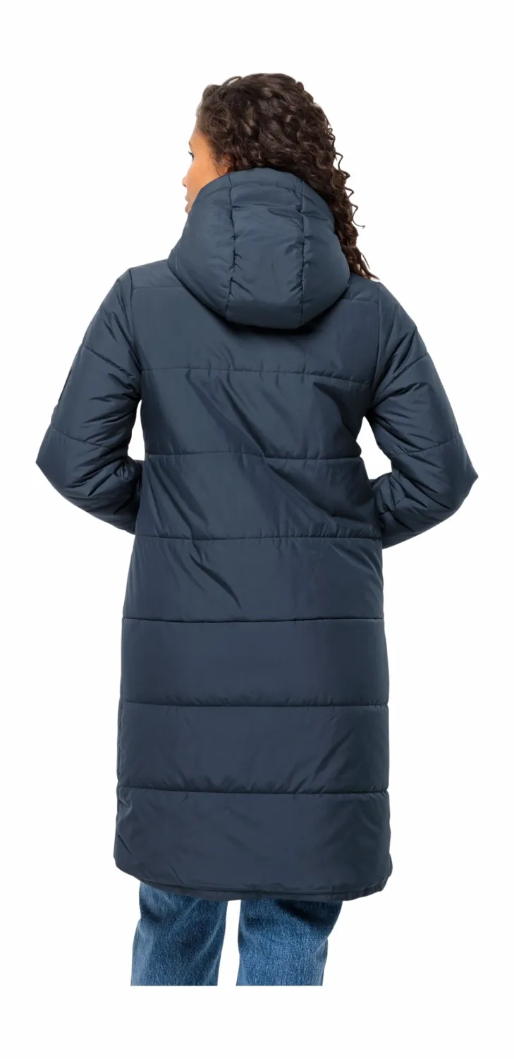 Veste Jack Wolfskin Femme Deutzer Coat Night Blue