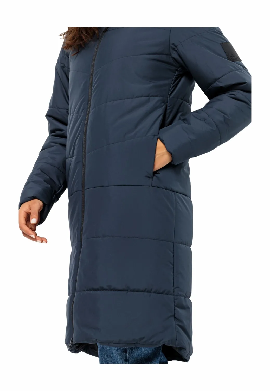 Veste Jack Wolfskin Femme Deutzer Coat Night Blue